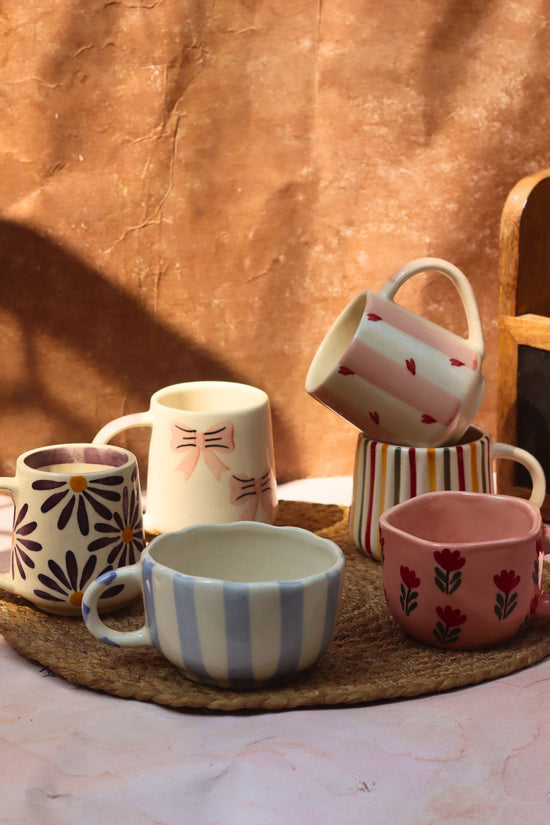 Set of 6 Minimalist coffee Mug (for the price of 5) with premium quality material