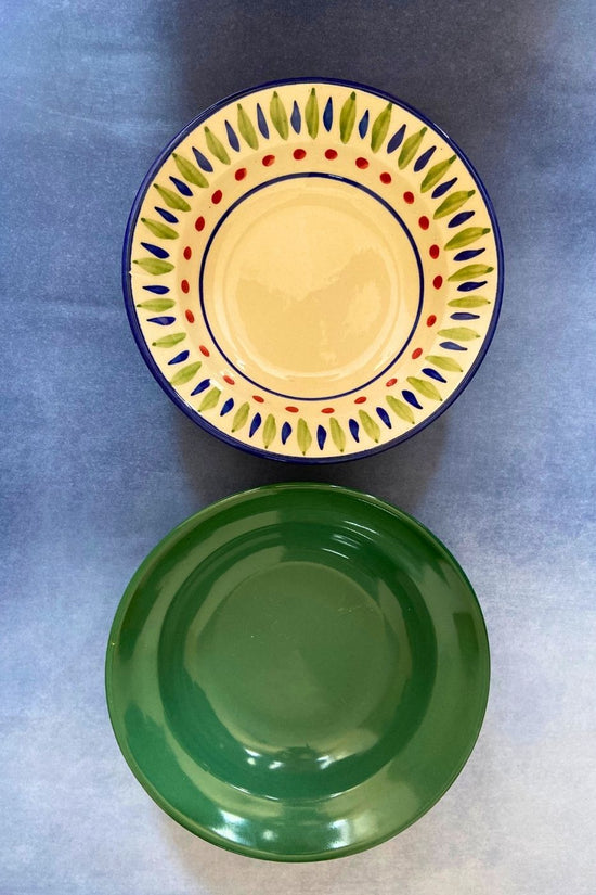handmade pasta plate 