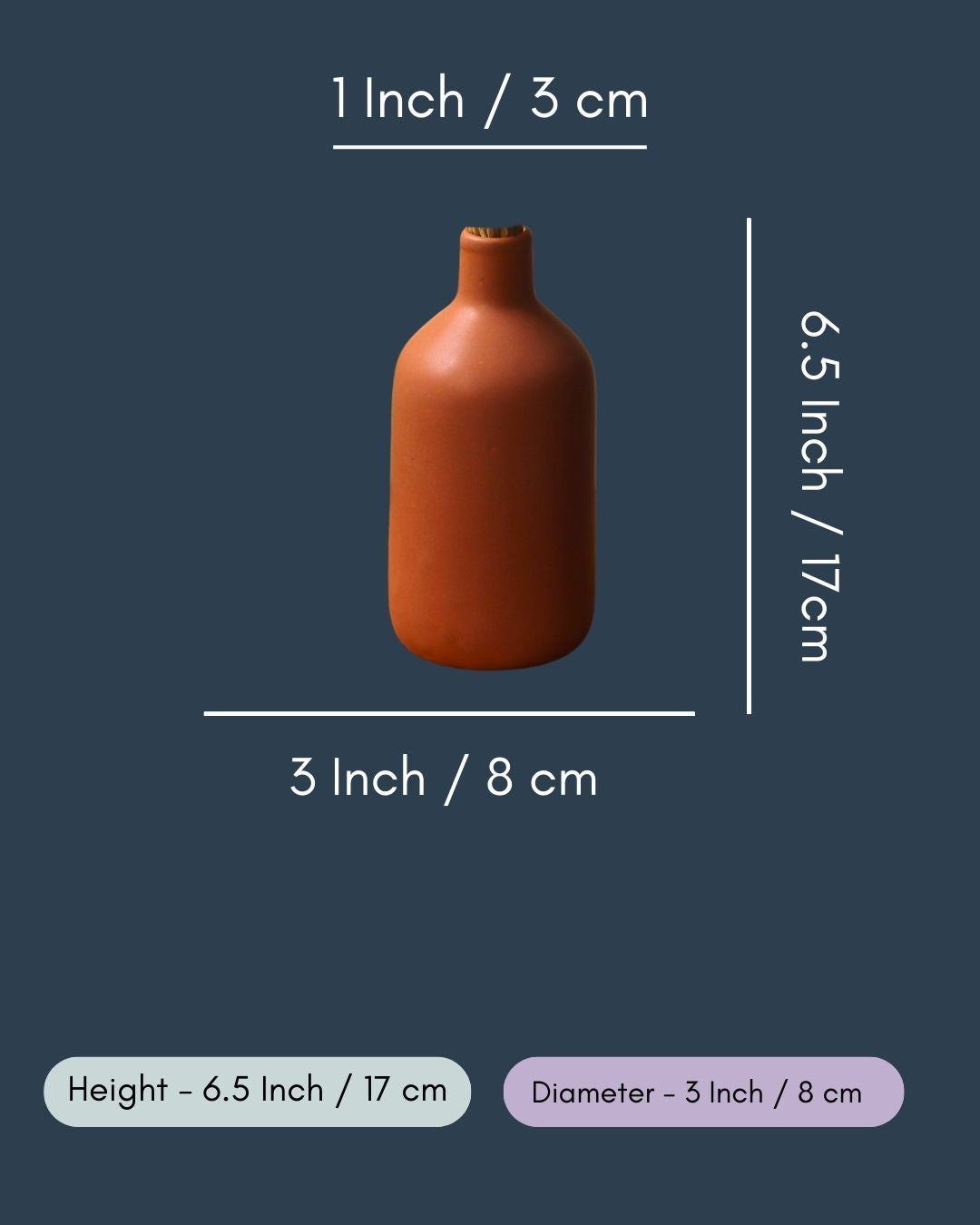 Caramel Vase