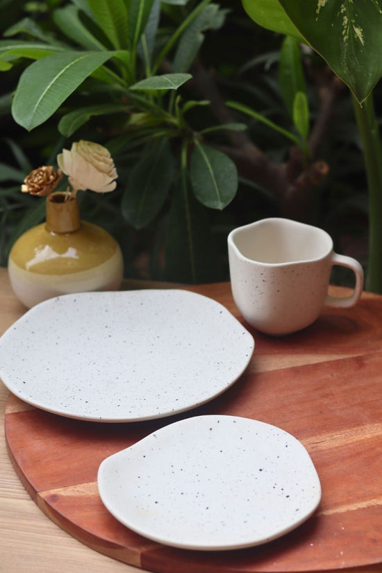 misfit mug & plates combo made by ceramic