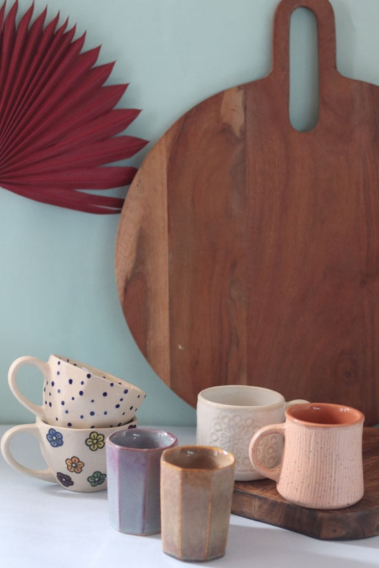 Set of 6 Artisan Brew Mugs (for the price of 5) with premium quality material