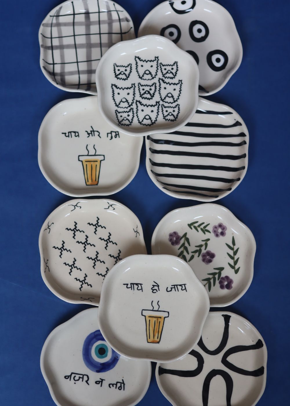 Set of 10 Sugar Treat Dessert Plate (for the price of 7) with premium quality material