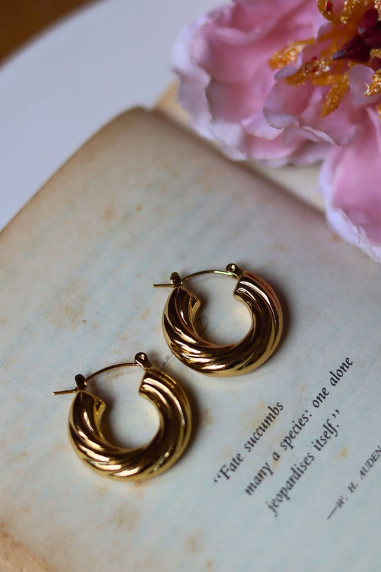 Hypoallergic Aurelia Hoops