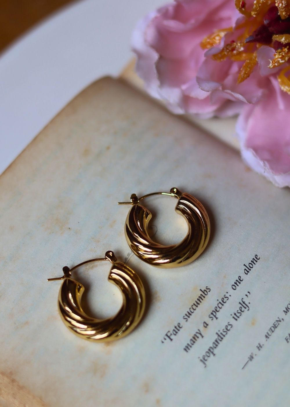 Hypoallergic Aurelia Hoops