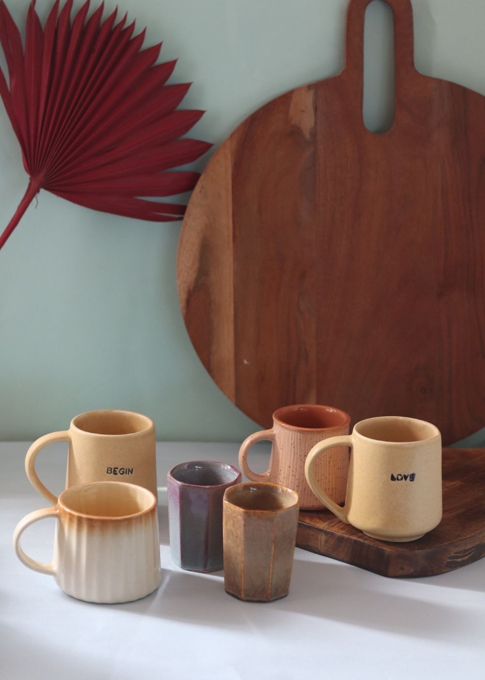 Handmade Set of 6 Cozy Sip Mugs (for the price of 5)