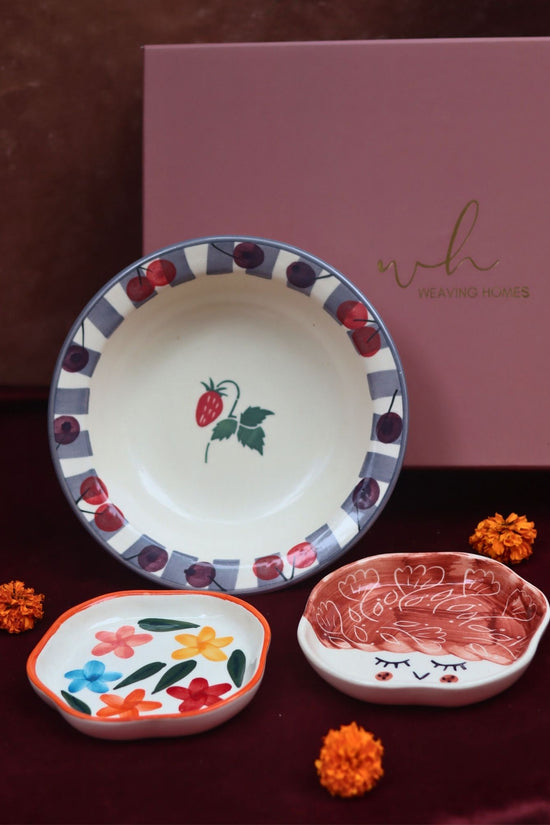 The Cherry Bliss Luxe Gift Hamper handmade in India