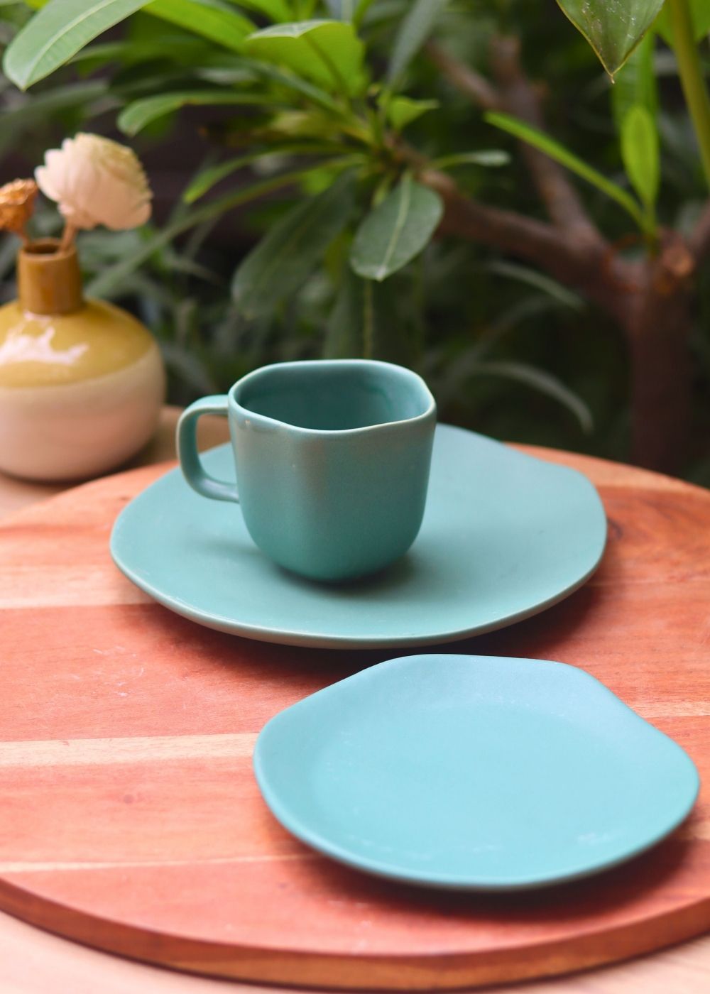 misfit mug & Plates combo set of 3