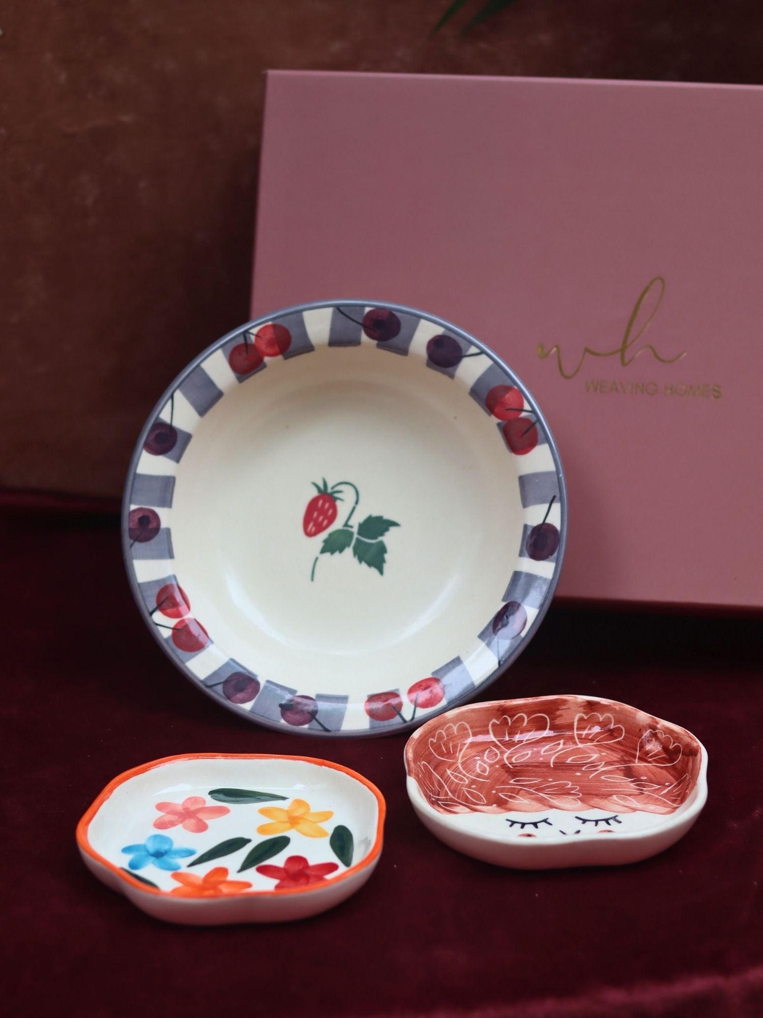 Handmade lead free The Cherry Bliss Luxe Gift Hamper