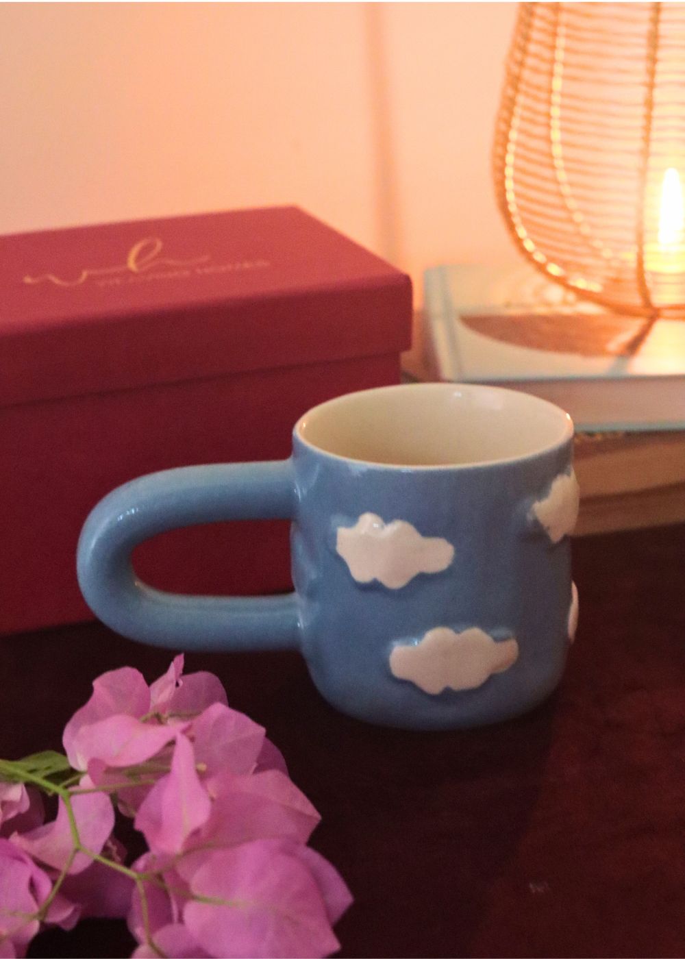 Handmade Cloud Nine mug in a Gift Box