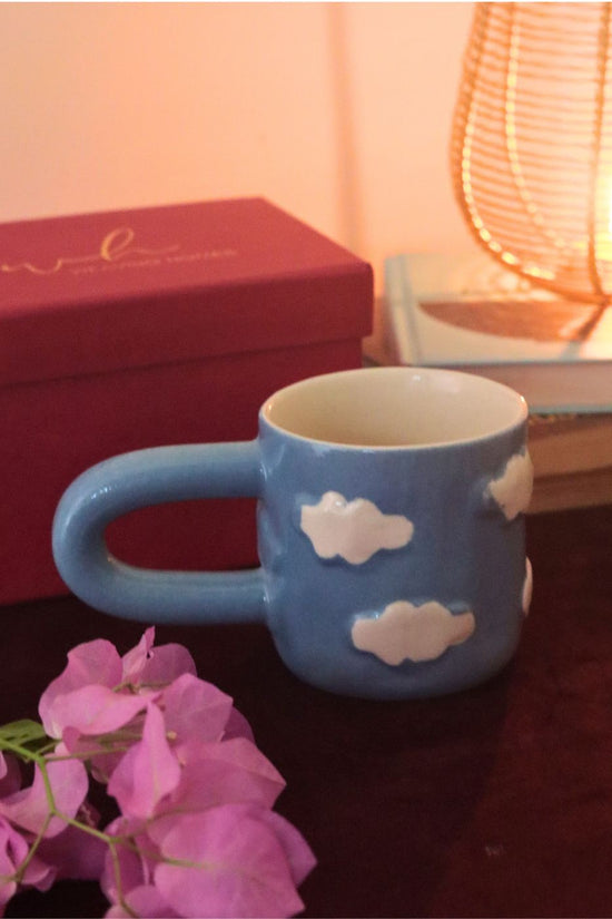 Handmade Cloud Nine mug in a Gift Box