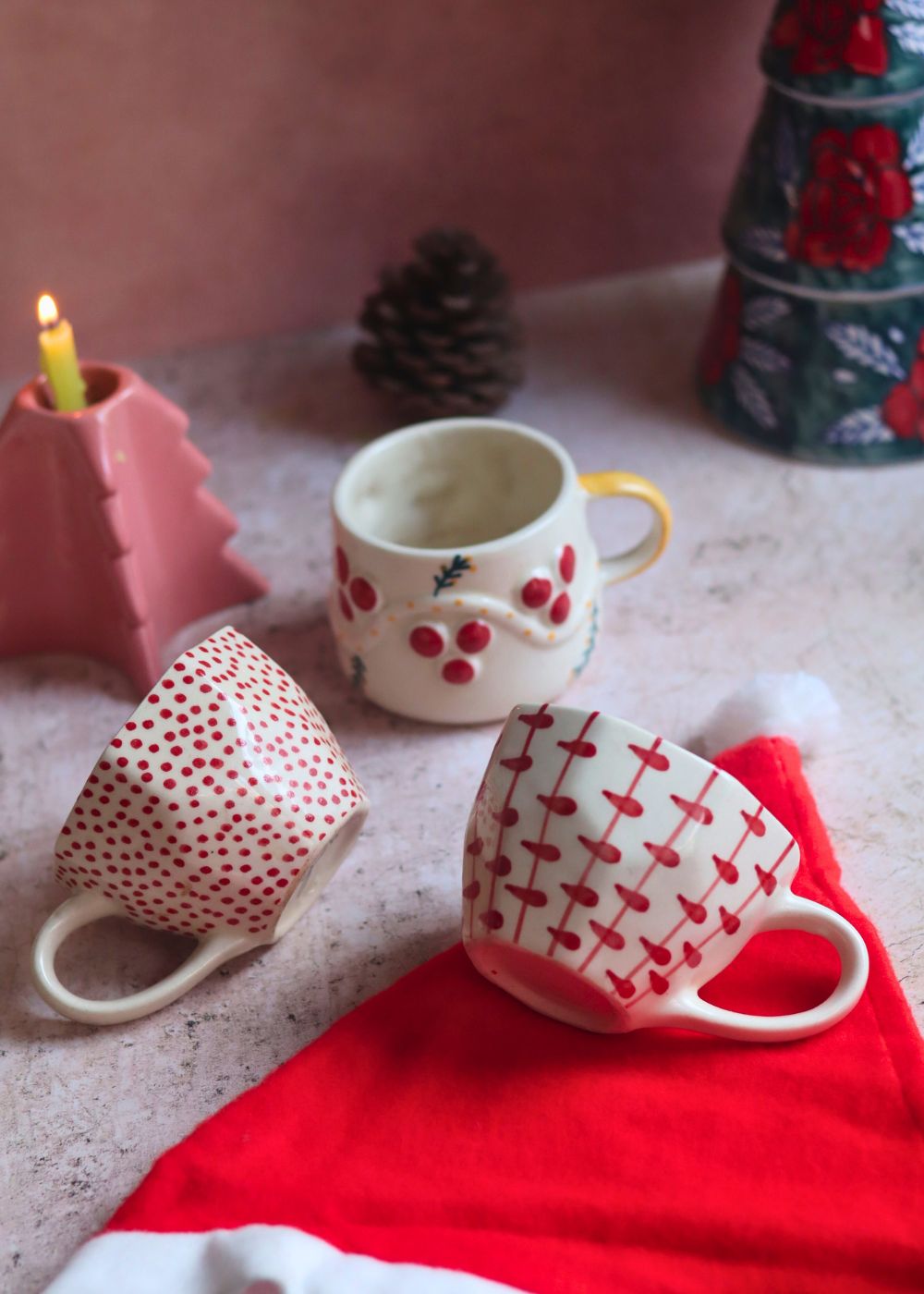 Set of 3 - Snowy Cheers Mug with premium quality material