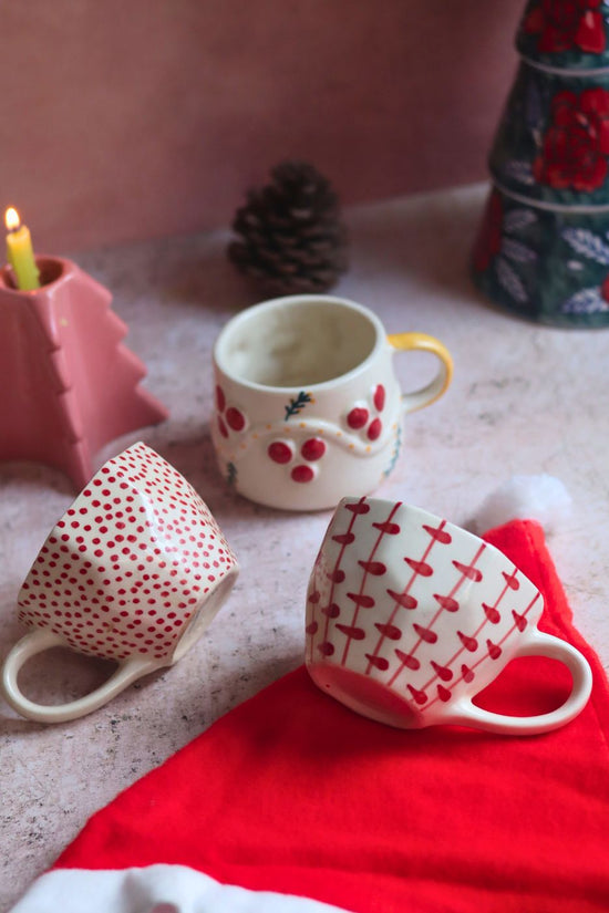 Set of 3 - Snowy Cheers Mug with premium quality material