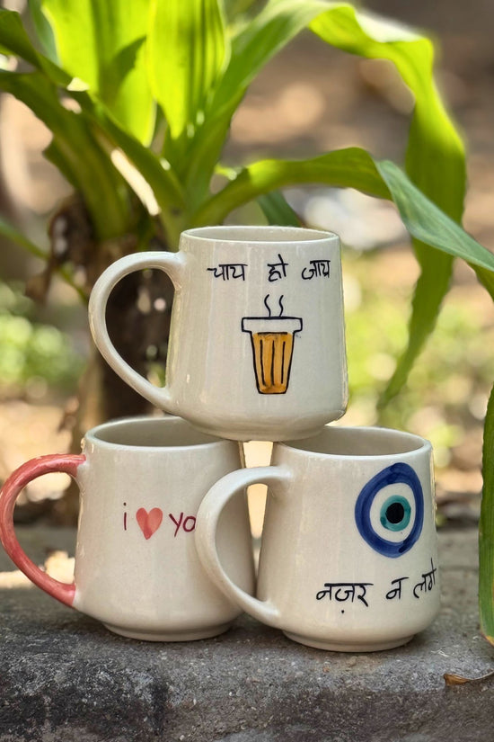 Set of 3 - Brew time mugs combo with premium quality material