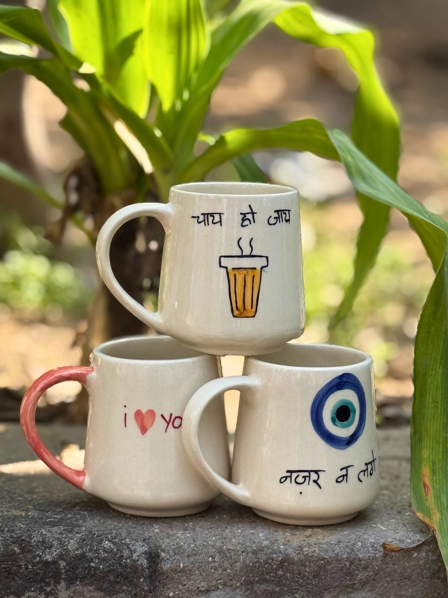 Set of 3 - Brew time mugs combo with premium quality material