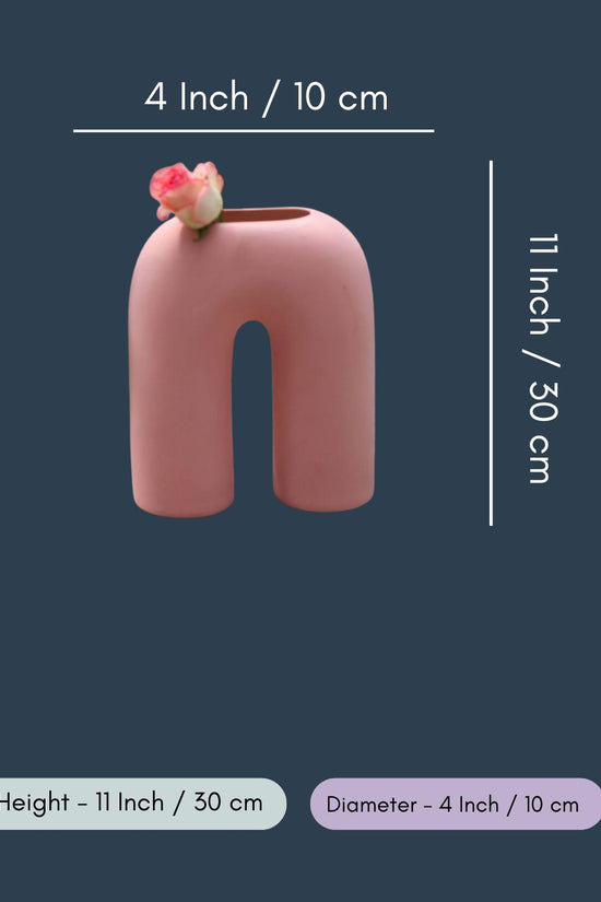 Pink Leg Vase