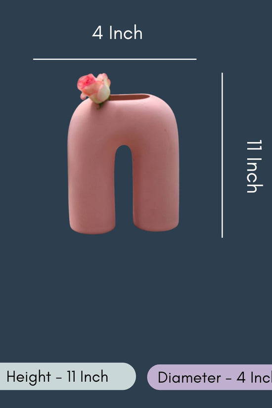 Pink Leg Vase