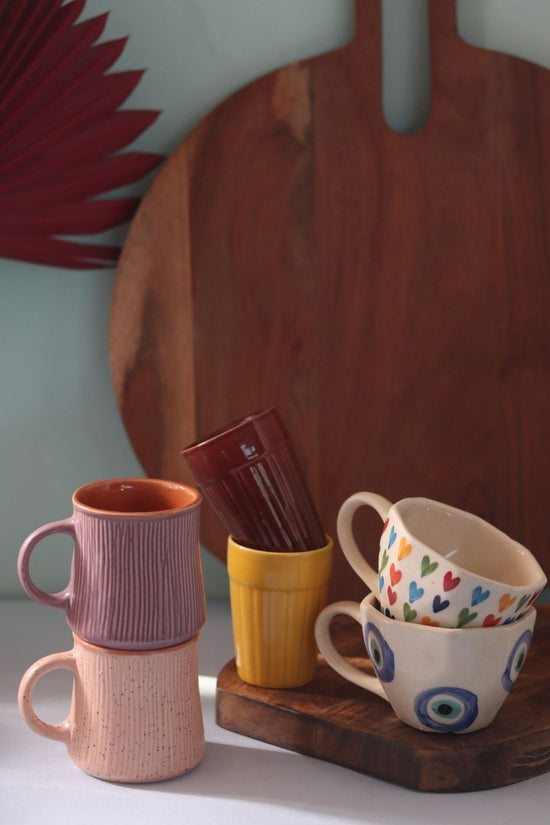 Set of 6 Serenity Sip Combo (for the price of 5) made by ceramic