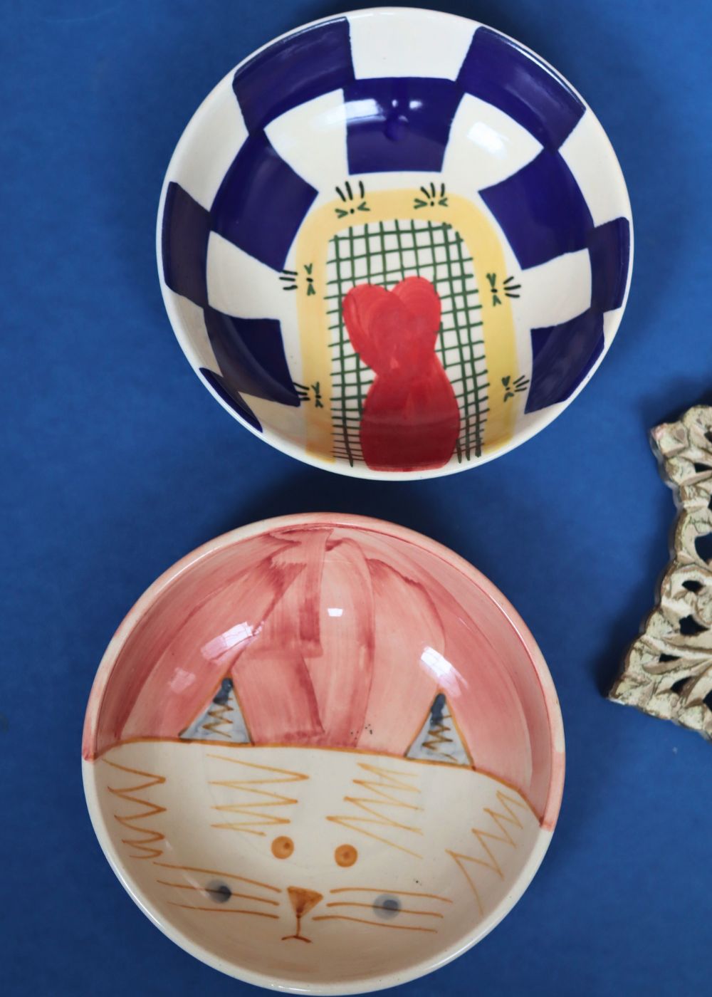 Set of 2 - Mykonos Fish & Bunny Cereal Bowl with premium quality maerial