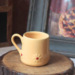 Handmade Yellow Lily Mug