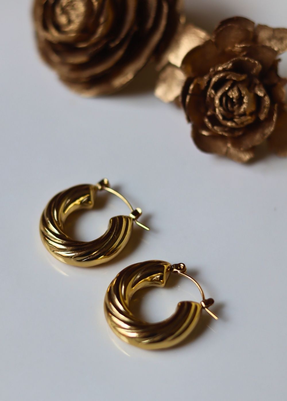 Aurelia Hoops handmade with premium quality material