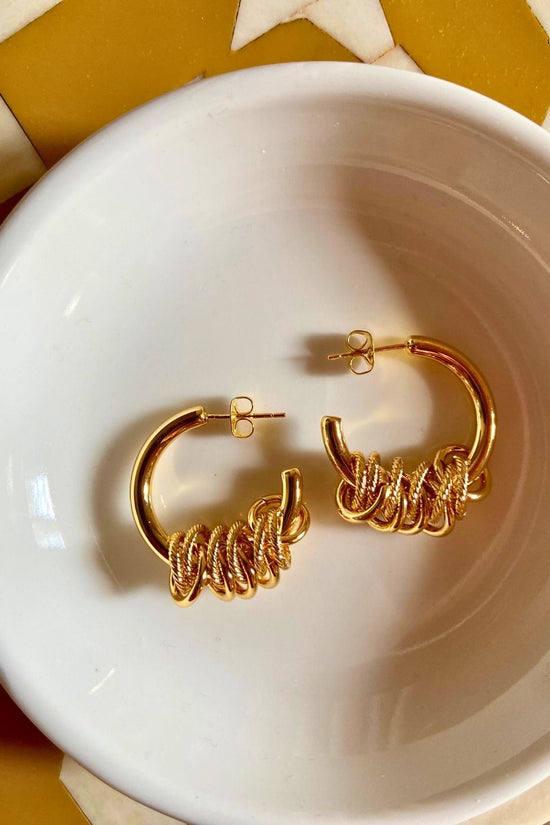 Infinite Hoops handmade in India
