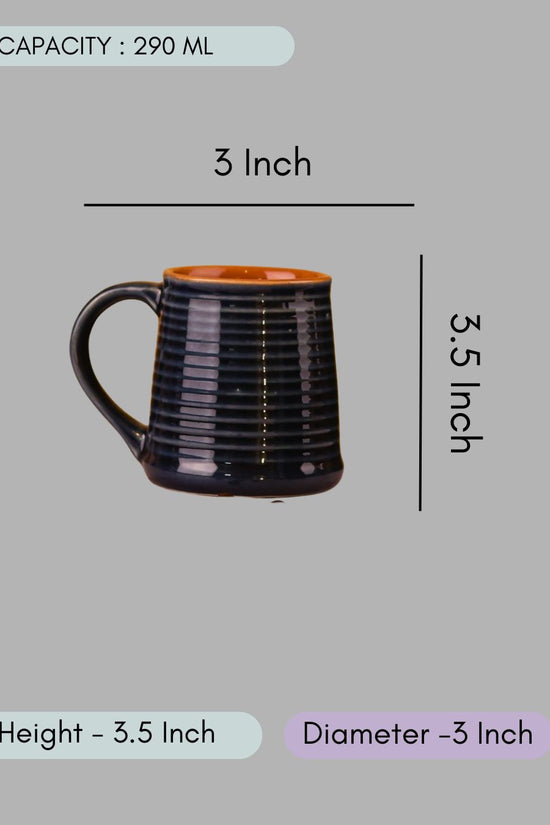 Glossy Indigo Coffee Mug