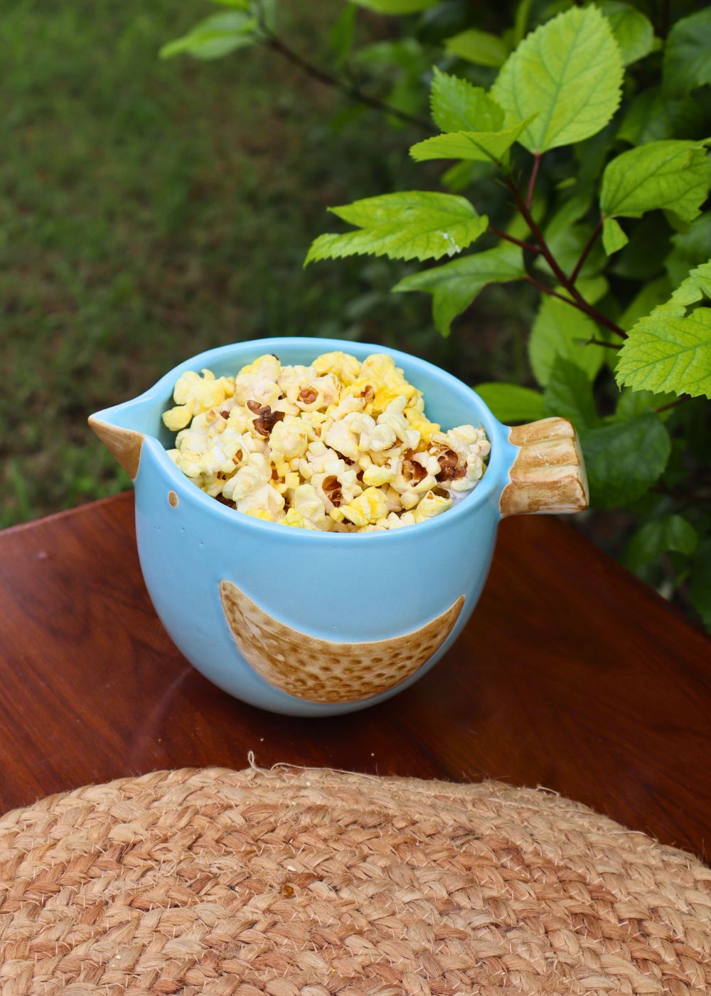 sky blue bird bowl