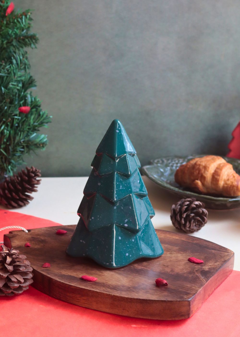 Green Conical Christmas Tree with premium quality material