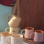 Set of 6 Cozy Moment Mugs (for the price of 5) made by ceramic