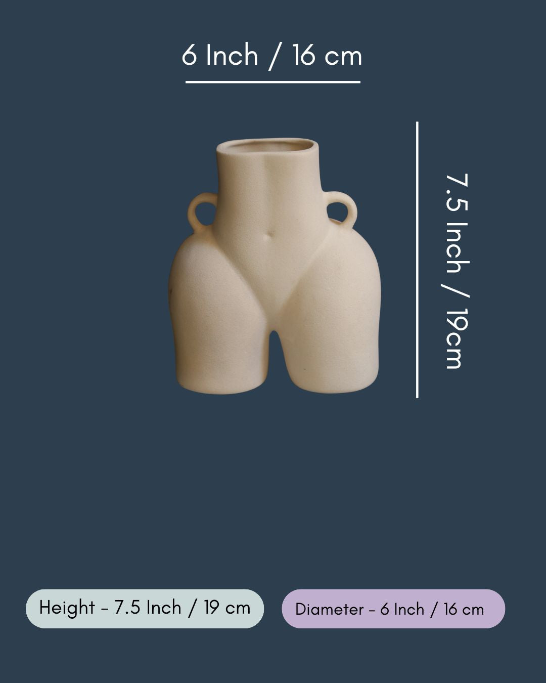White Body Vase
