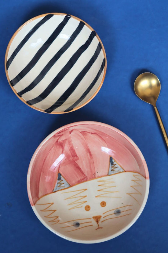 Set of 2 - Zebra & Bunny Cereal Bowl with premium quality material