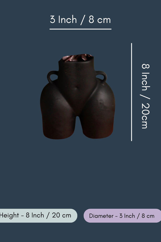Black Body Vase