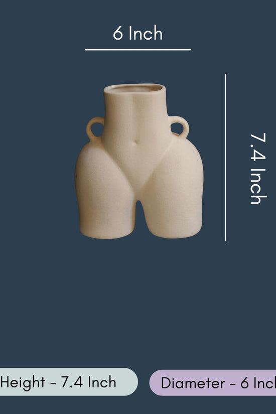 White Body Vase