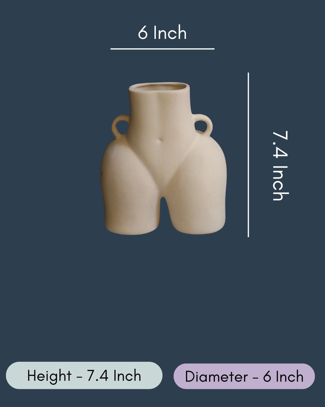 White Body Vase