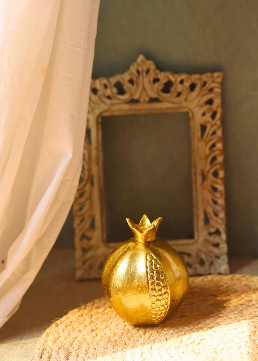handmade golden anar