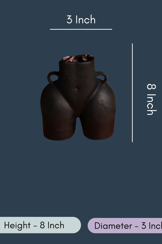 Black Body Vase