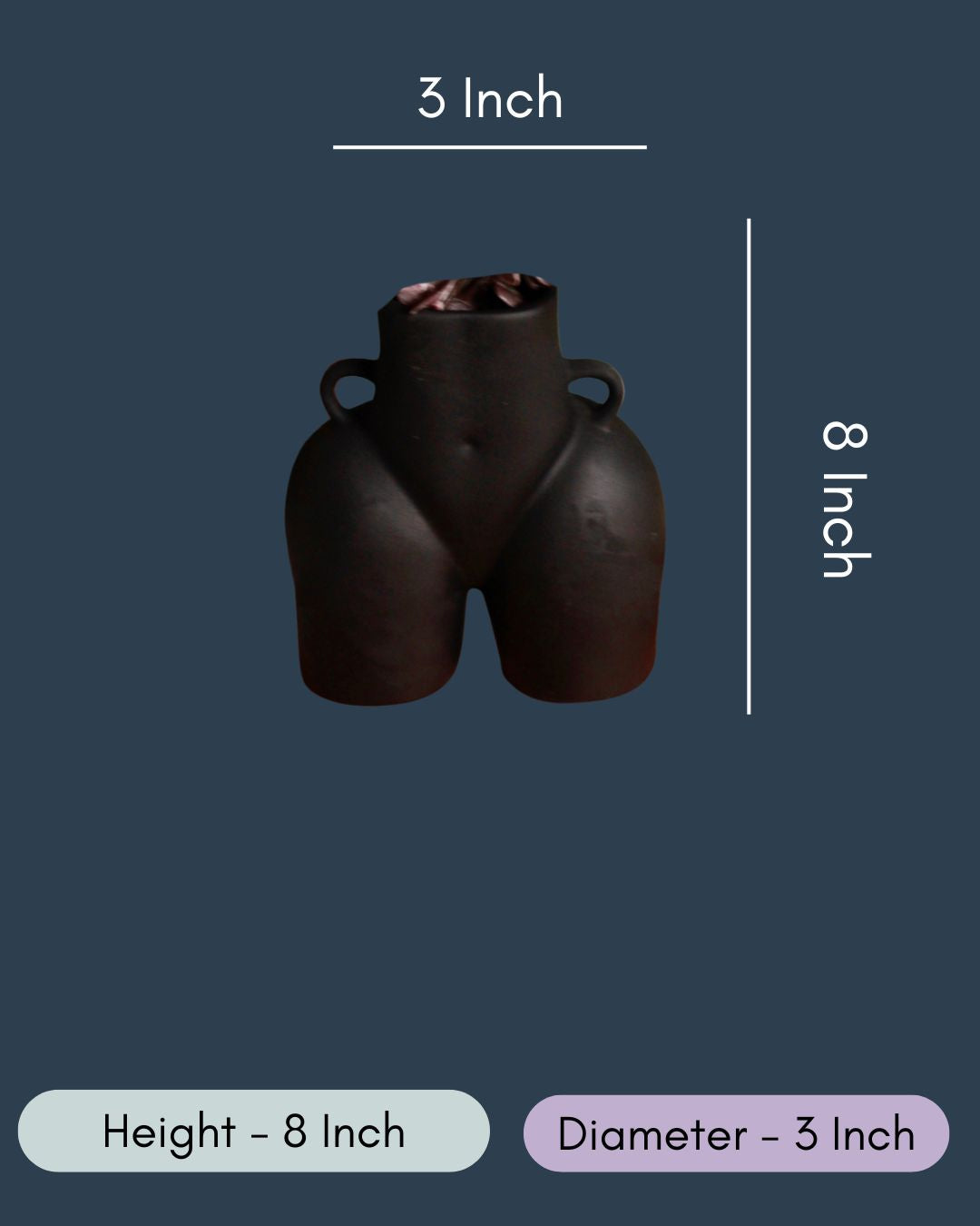 Black Body Vase