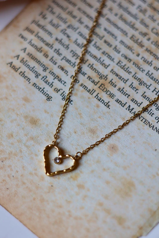 Heartstone Necklace handmade in India