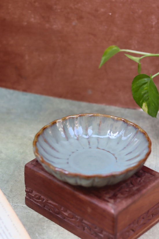 Blossom Bowl - Green handmade in India