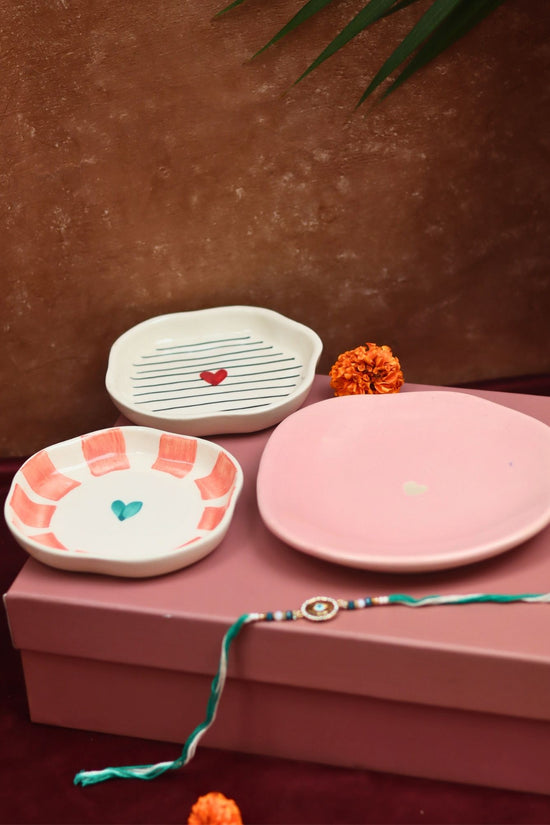 handmade The Heart of Joy Luxe Rakhi Gift Hamper