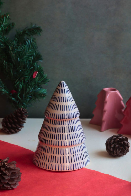 Blue Lined Christmas Tree with premium quality material