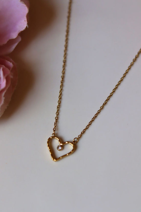 waterproof Heartstone Necklace 