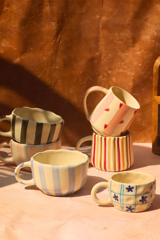 Handmade Set of 6 Mug Mood Combo (for the price of 5)