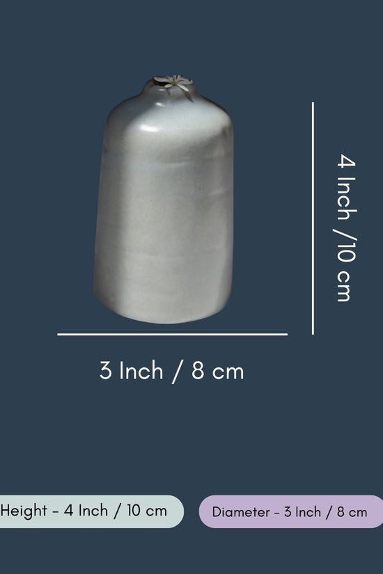 Grey Bud Vase - Tall