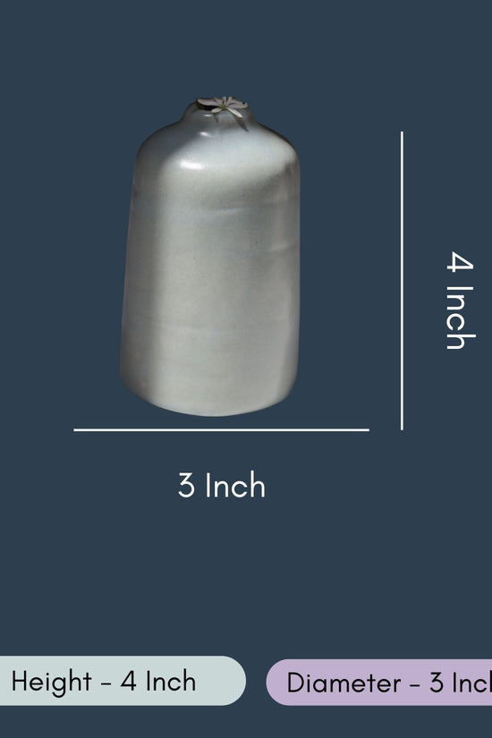 Grey Bud Vase - Tall