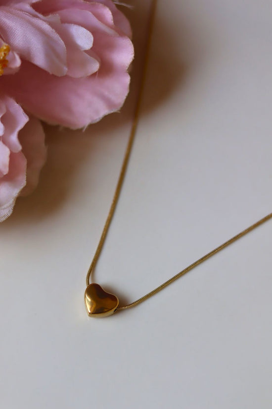 Minimal Heart Necklace handmade with premium quality material