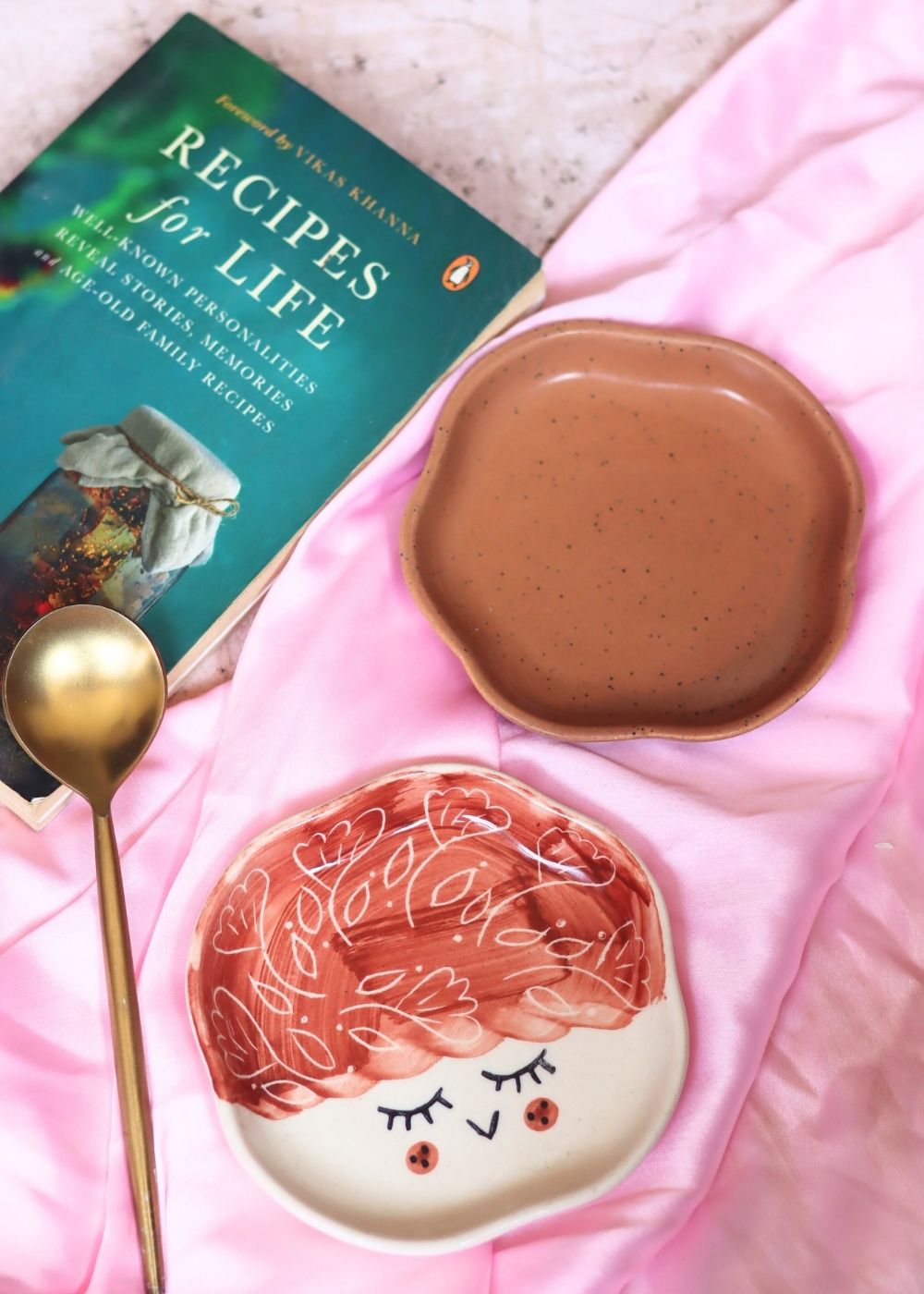Rust & Tweety Handmade Dessert Plate made by ceramic