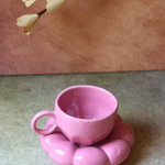 mugs, handmade mug, ceramic mug, cup & saucer