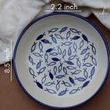 Handmade ceramic fish plate height & breadth