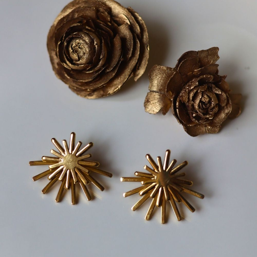 Hypoallergic Two Way Spark Earrings
